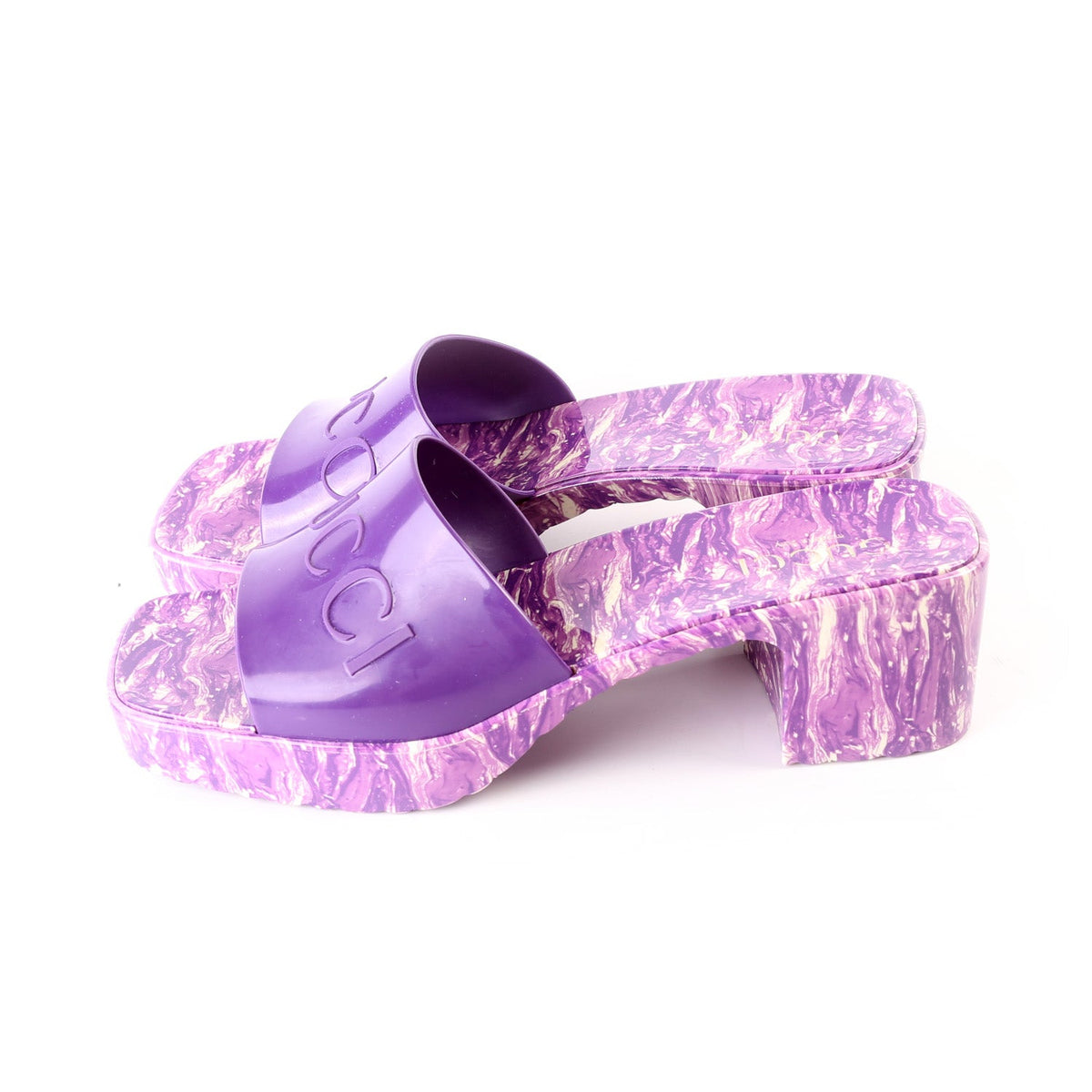 Logo Rubber Slides Size