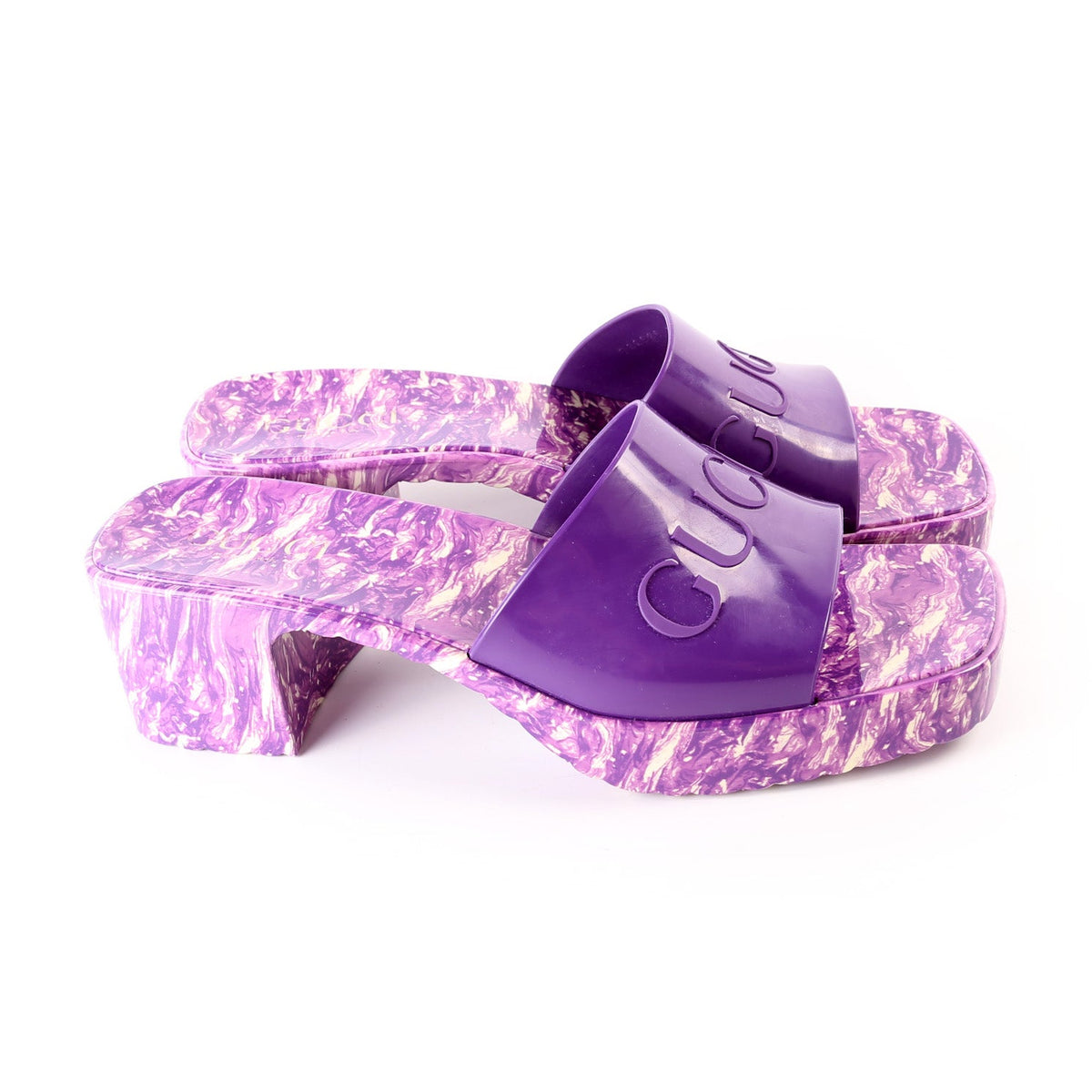 Logo Rubber Slides Size