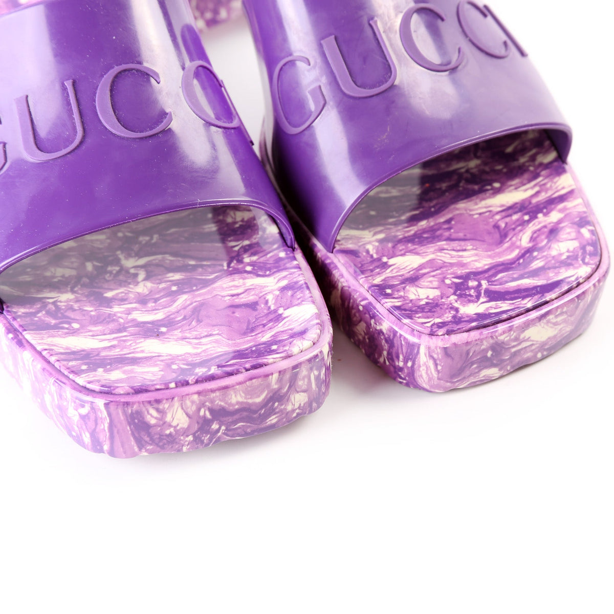 Logo Rubber Slides Size