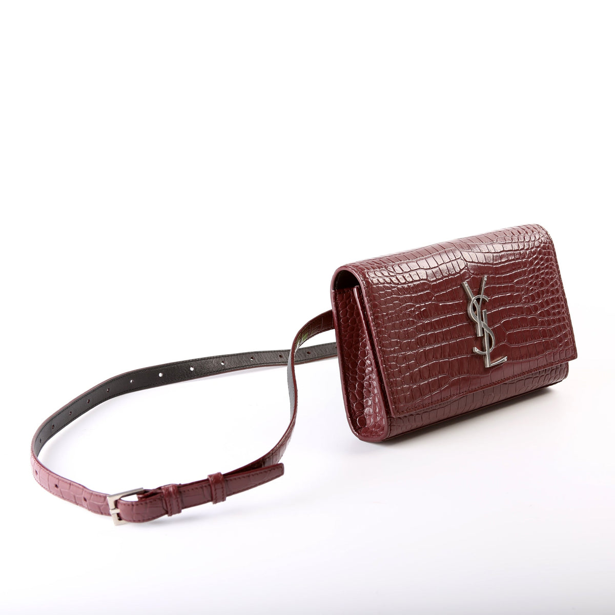 Kate Belt Bag Croc Embossed