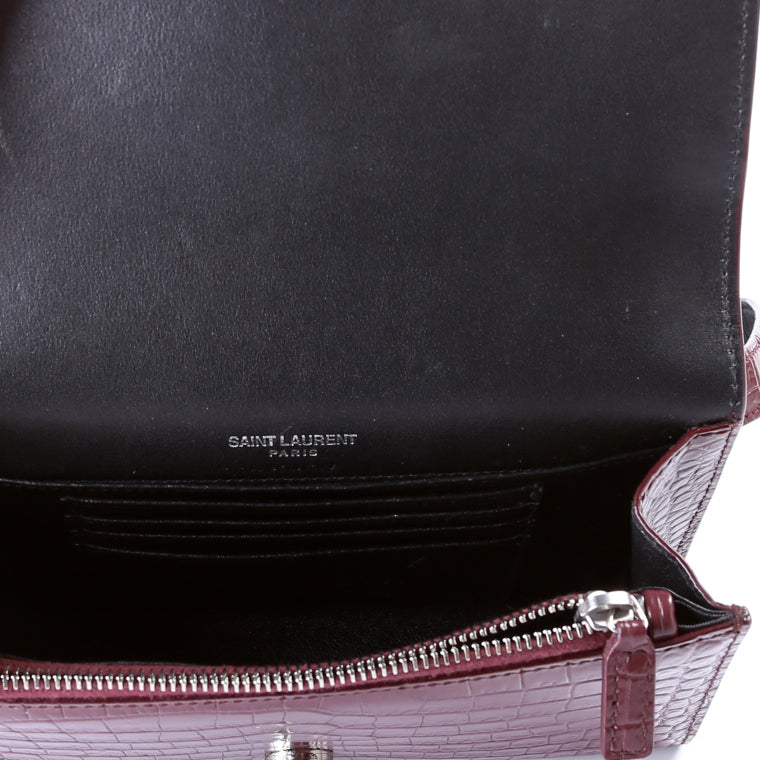 Kate Belt Bag Croc Embossed