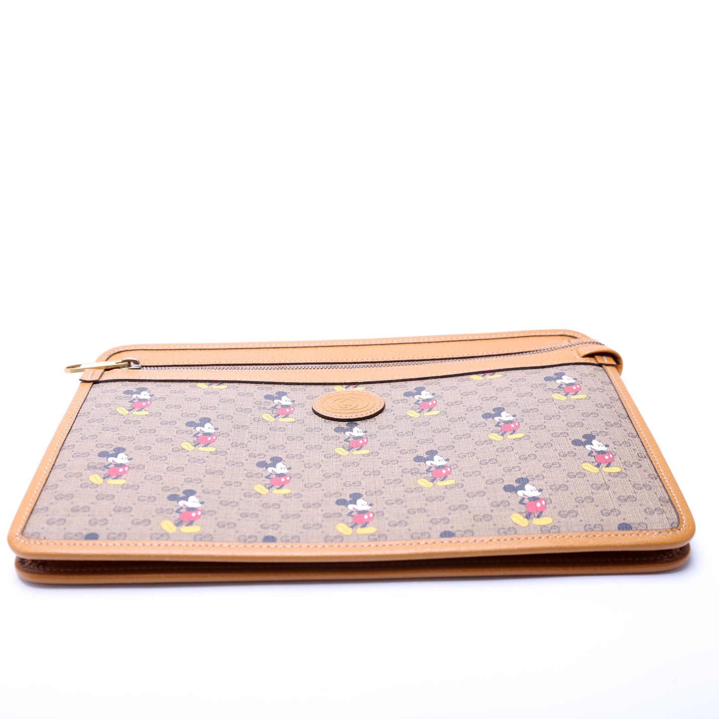 Gucci  Gucci X Disney GG Supreme Mickey Mouse Zip Pouch