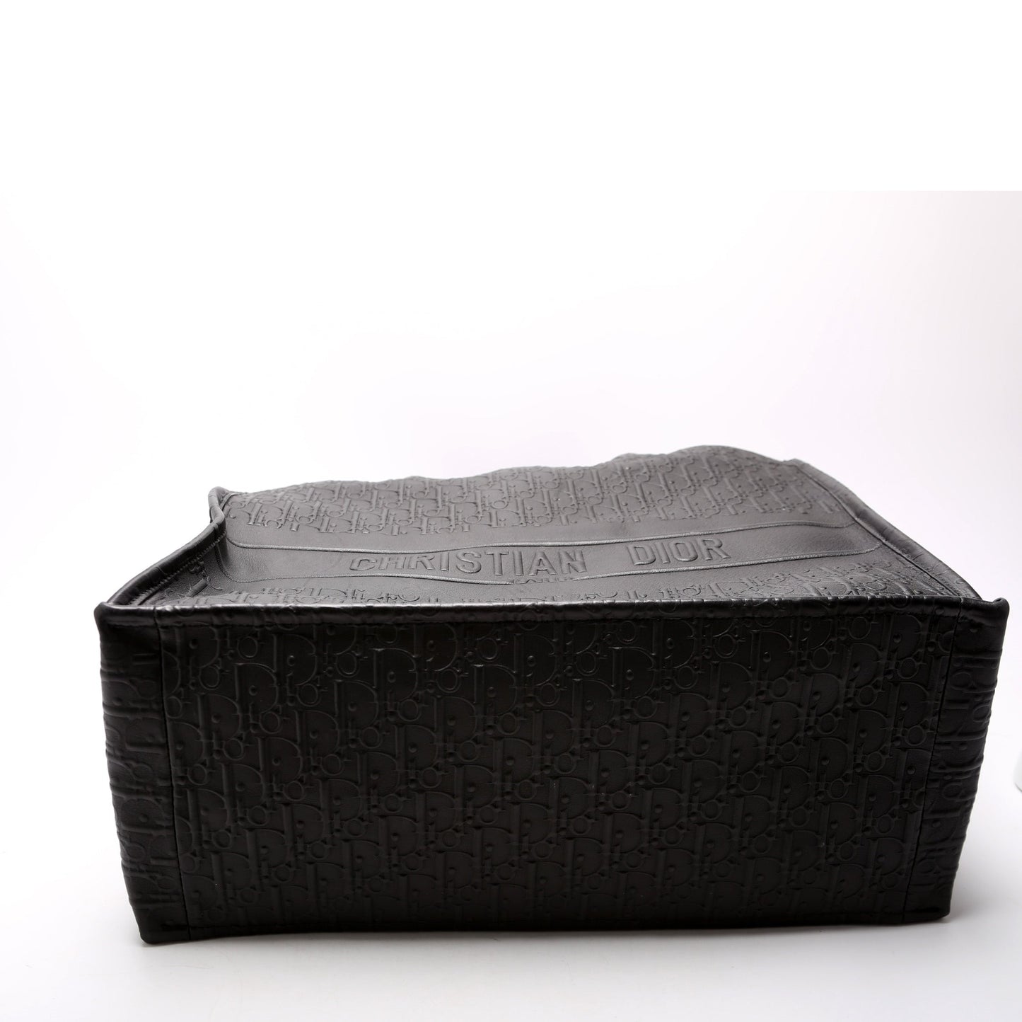 Book Tote Large Calfskin Embossed