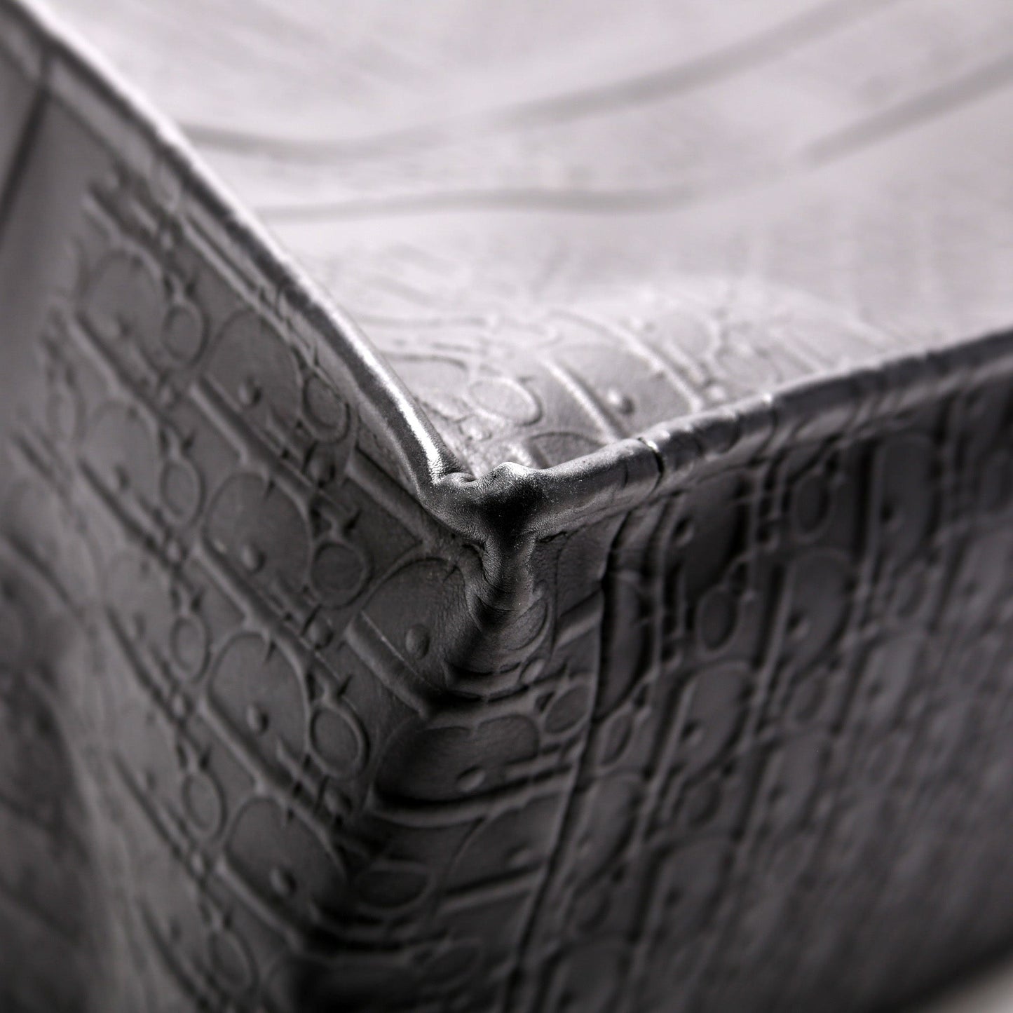 Book Tote Large Calfskin Embossed