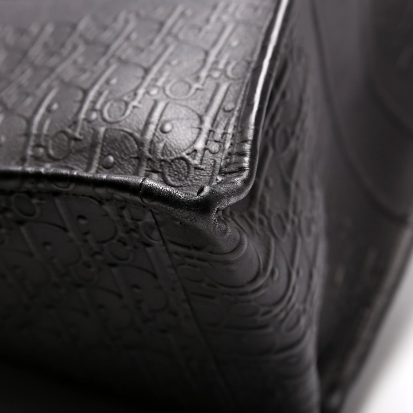 Book Tote Large Calfskin Embossed