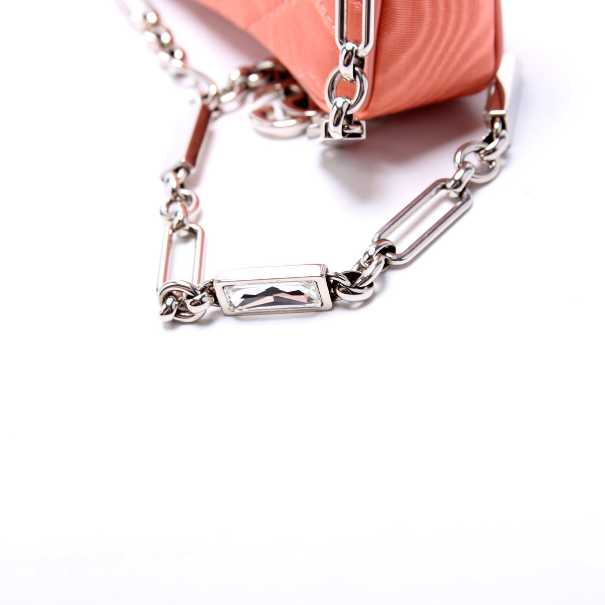 Marmont Rhinestone Moire Mini Belt Bag