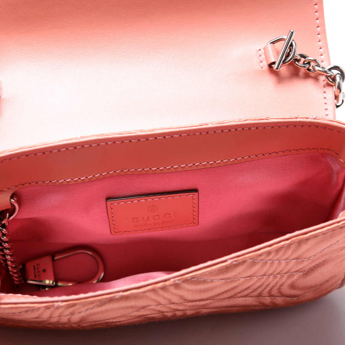 Marmont Rhinestone Moire Mini Belt Bag