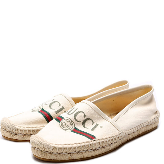 Gucci GG Logo Espadrilles Size