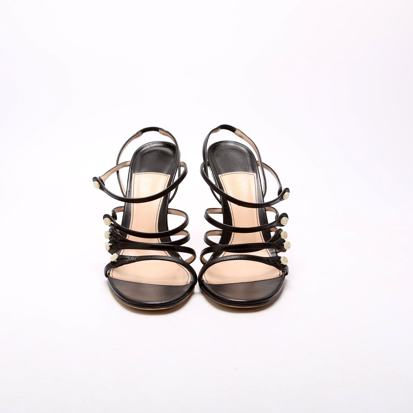 Gucci GG Logo Sandal Pumps Size
