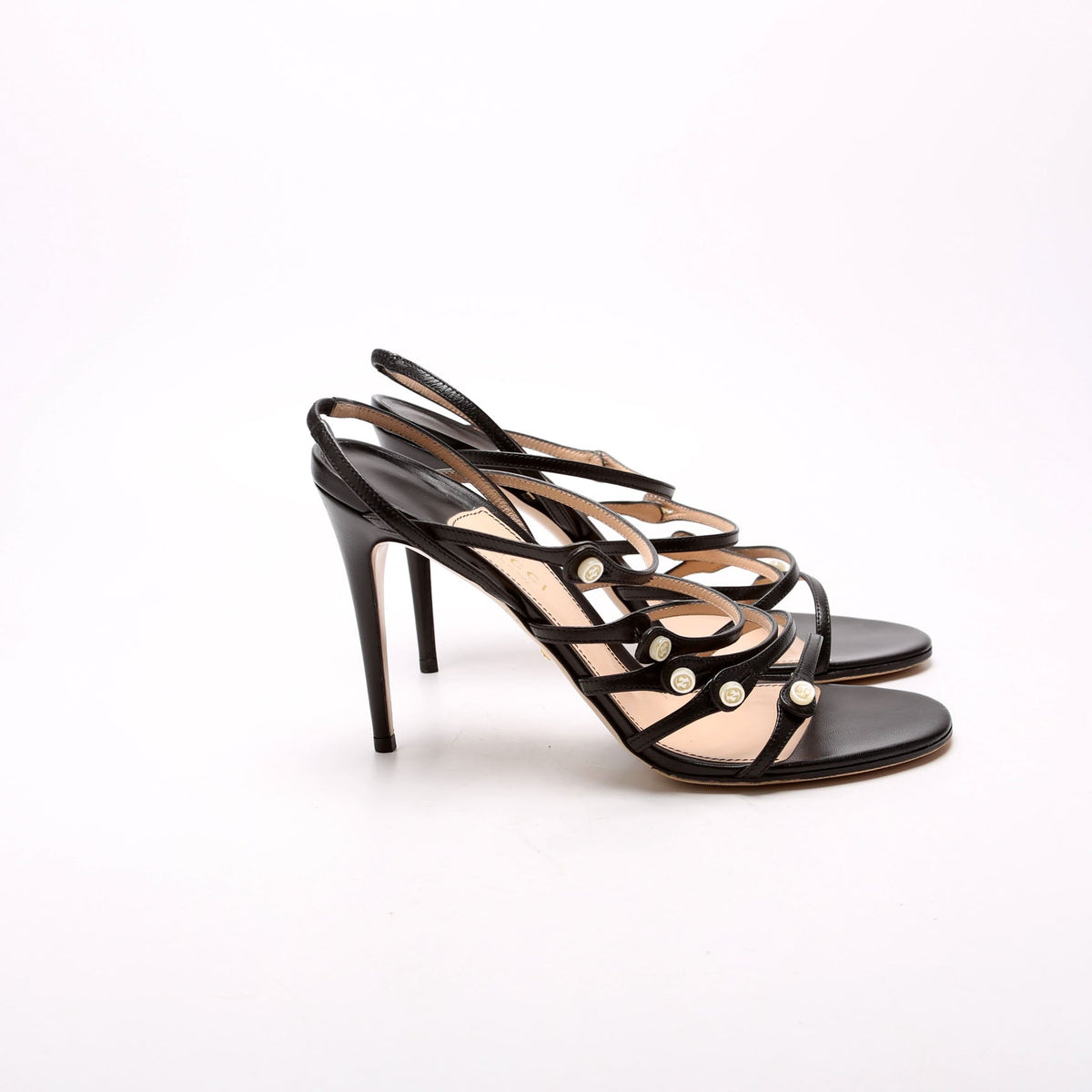 GG Logo Sandal Pumps Size