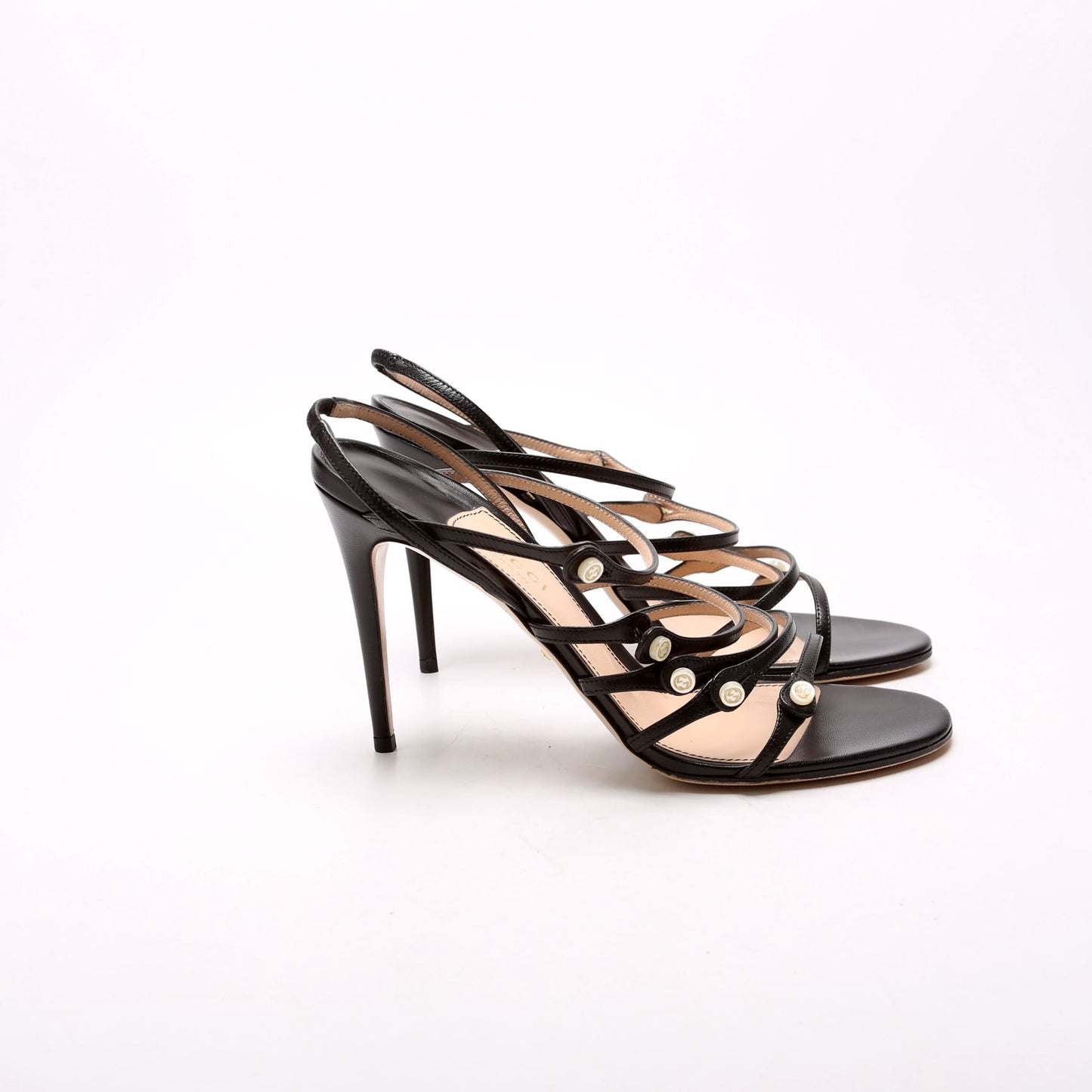 Gucci GG Logo Sandal Pumps Size