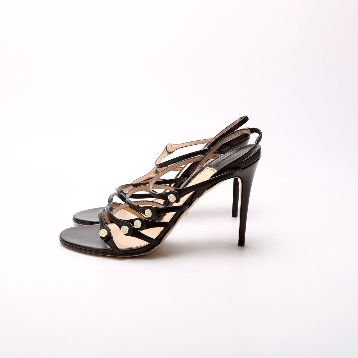 GG Logo Sandal Pumps Size
