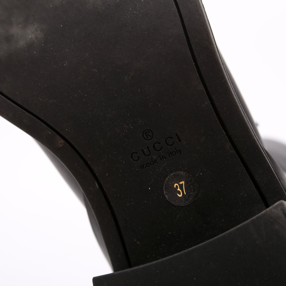 Horsebit Leather Moto Boots Size
