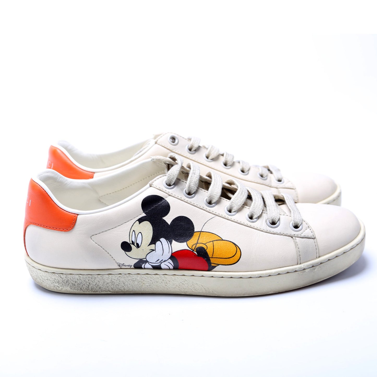 Gucci Ace Mickey Mouse Sneakers Size .