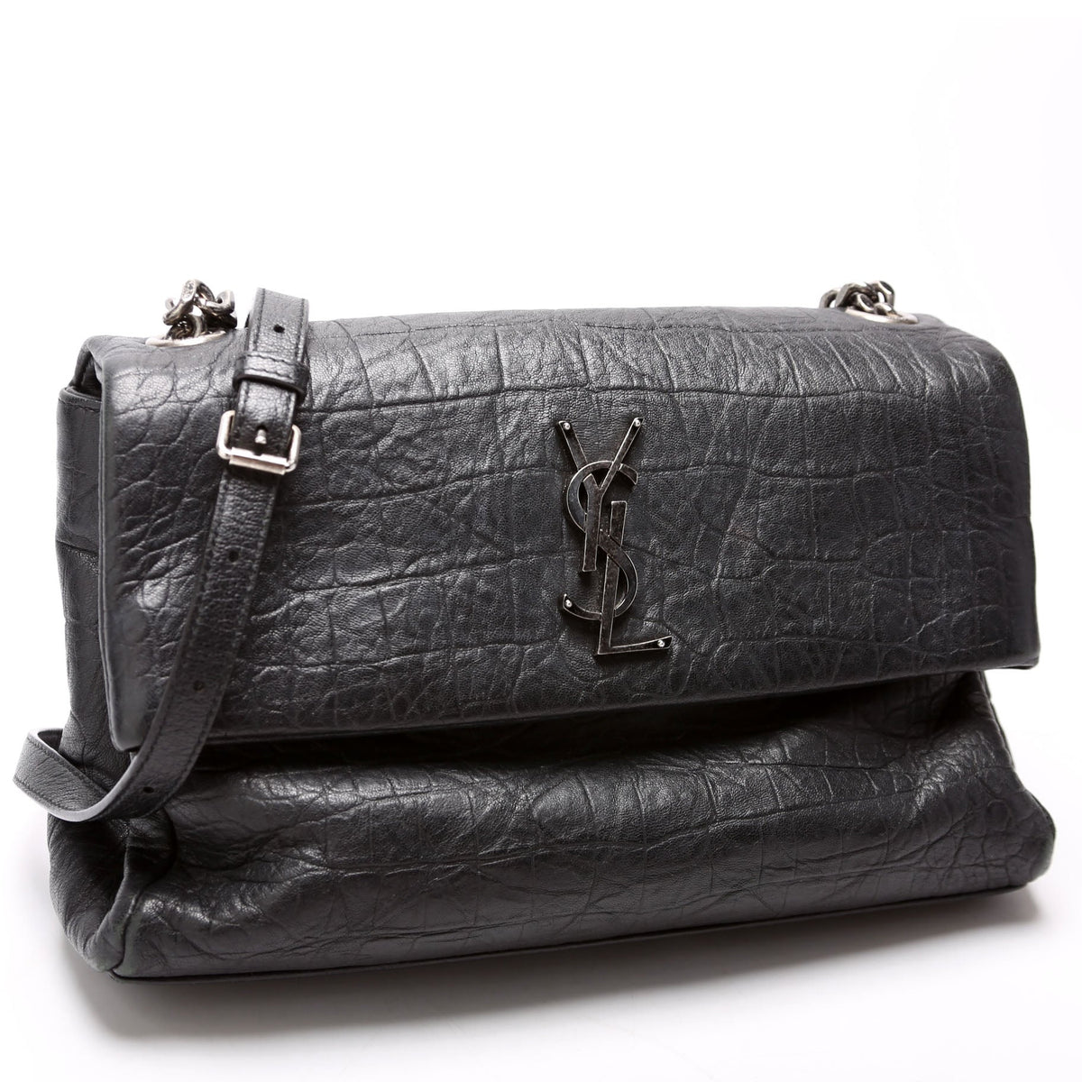West Hollywood Medium Crocodile Embossed