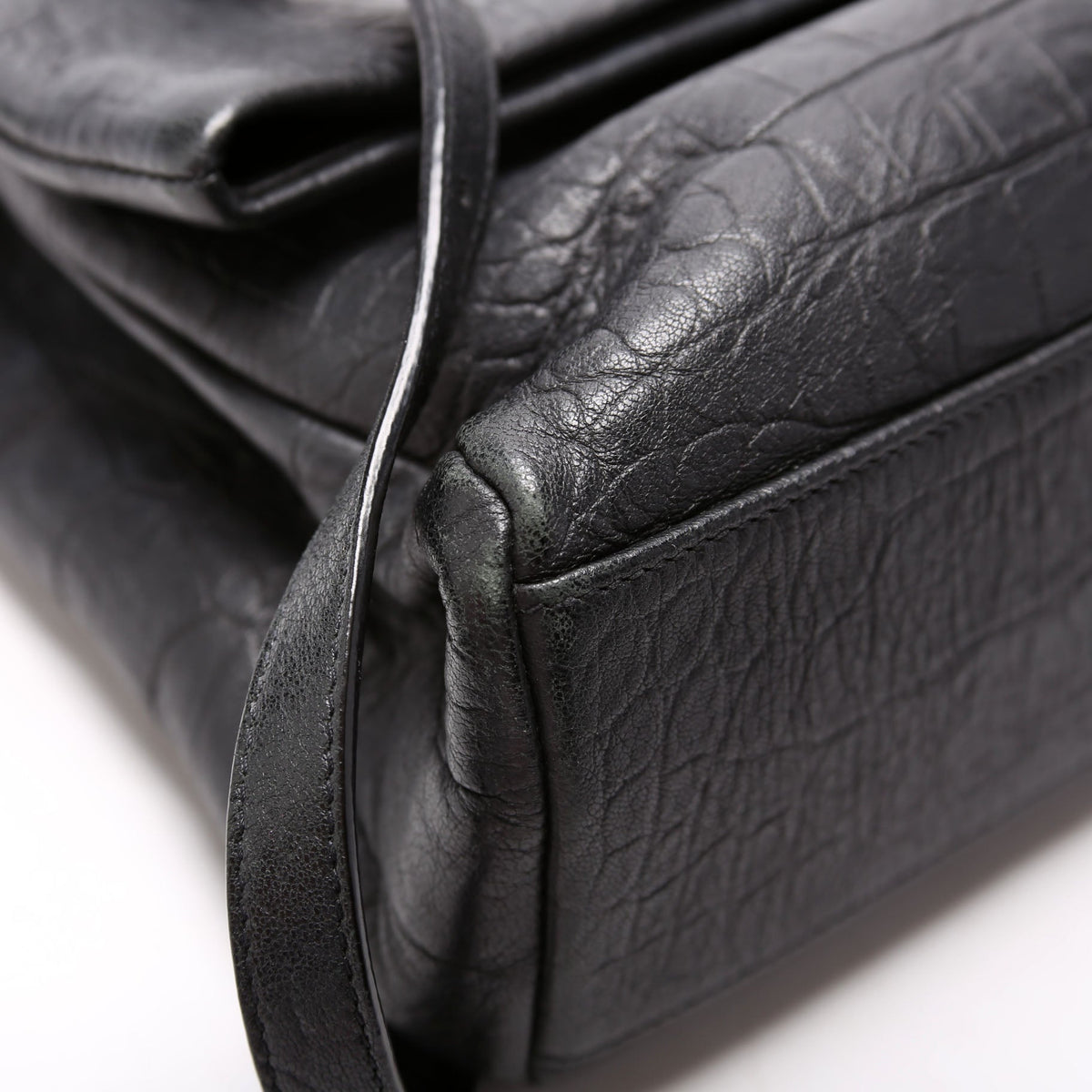 West Hollywood Medium Crocodile Embossed