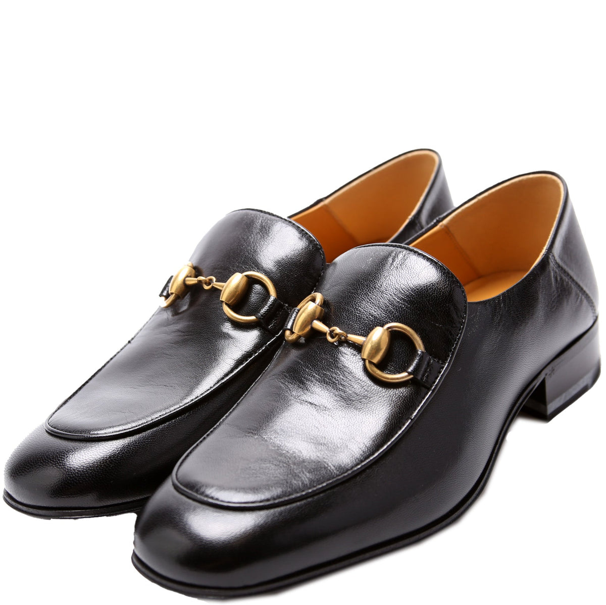 Horsebit Mid-Heel Loafers Size