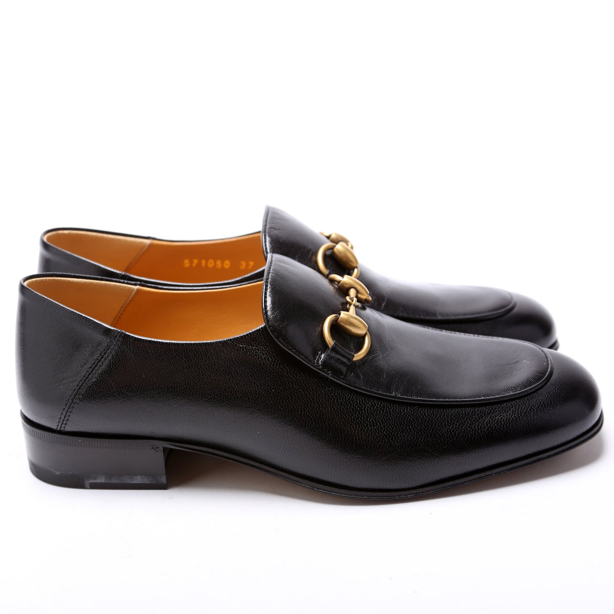 Horsebit Mid-Heel Loafers Size