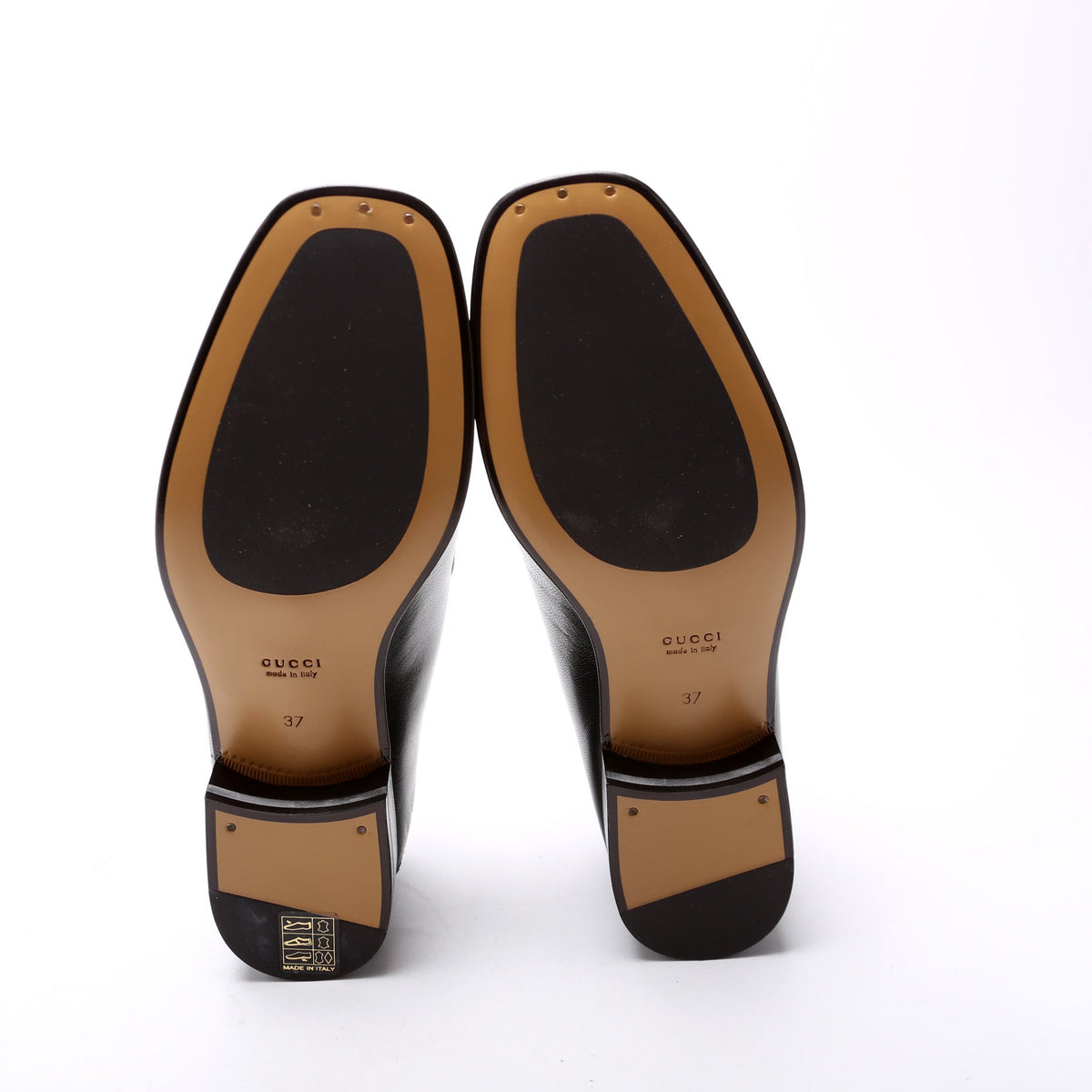 Horsebit Mid-Heel Loafers Size
