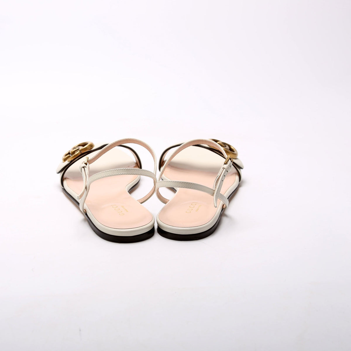 Marmont Ankle Strap Flat Sandals Size
