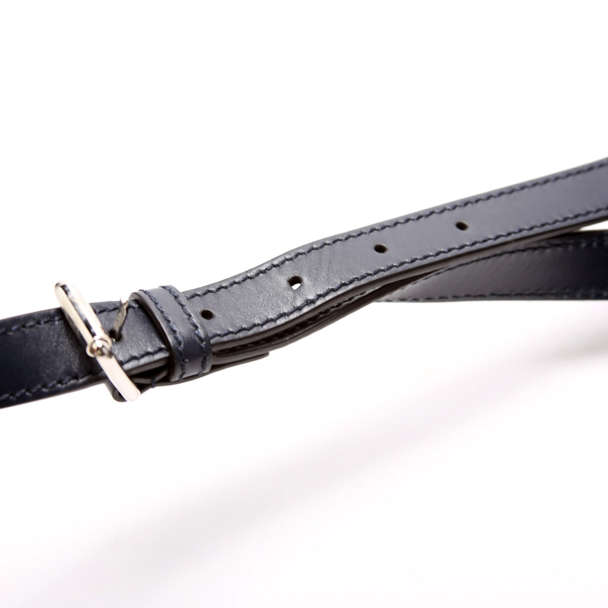GG Leather Double Zip Messenger