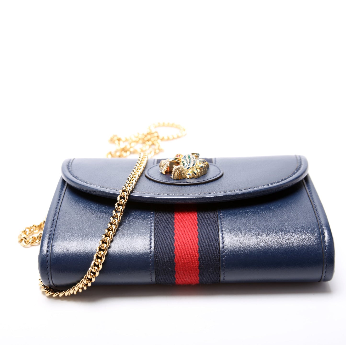 Gucci  Rajah Web Mini Bag Leather