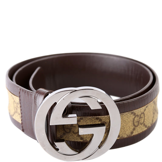 Gucci  GG Supreme Belt Size /