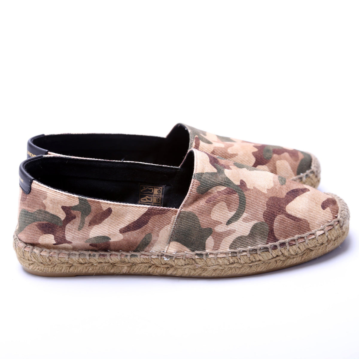 Espadrille Camo Flats Size