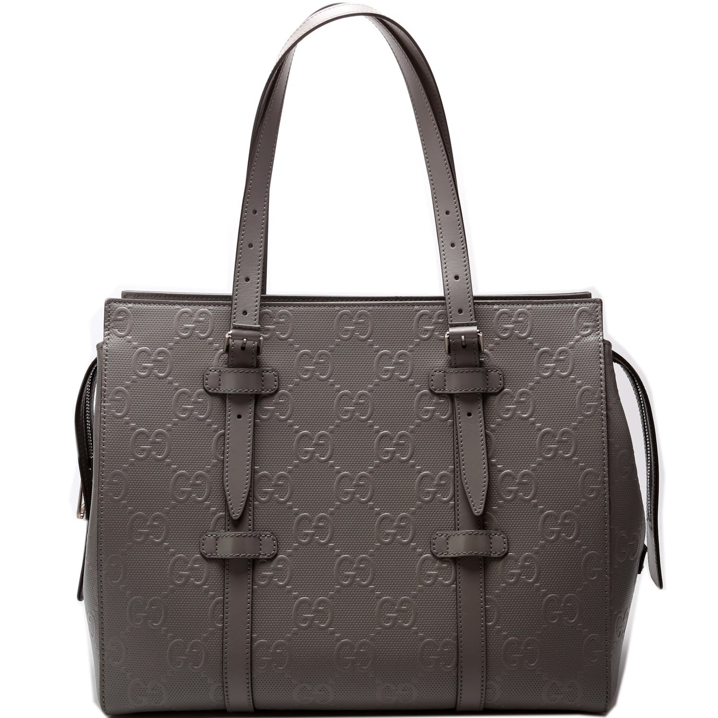 Gucci  Embossed Tote Bag