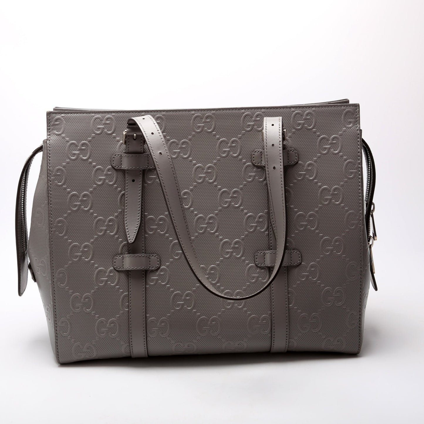 Gucci  Embossed Tote Bag