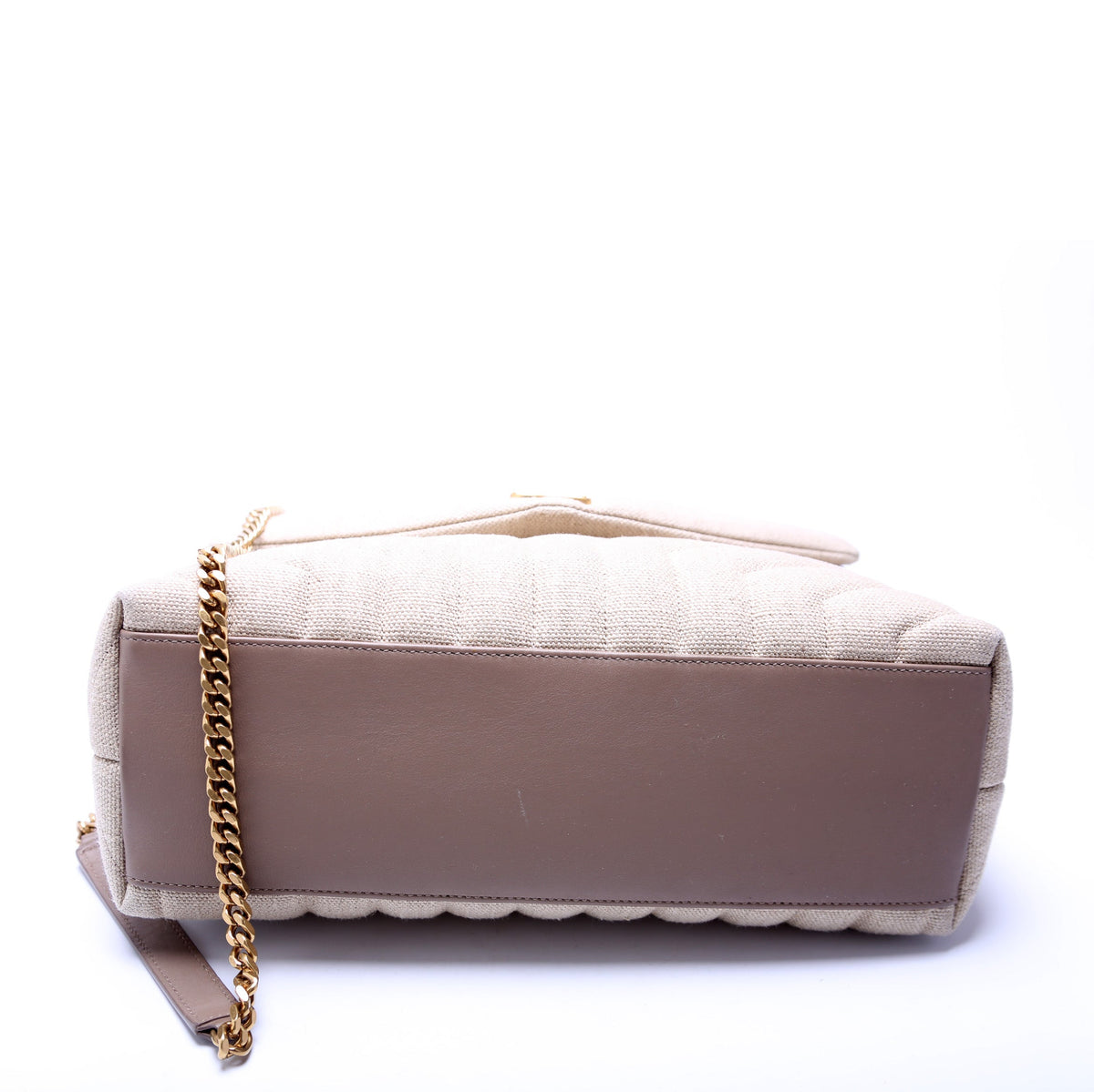 Loulou Medium Quilted Linen