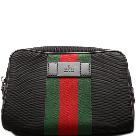 Gucci  Techno Canvas Web Slim Belt Bag