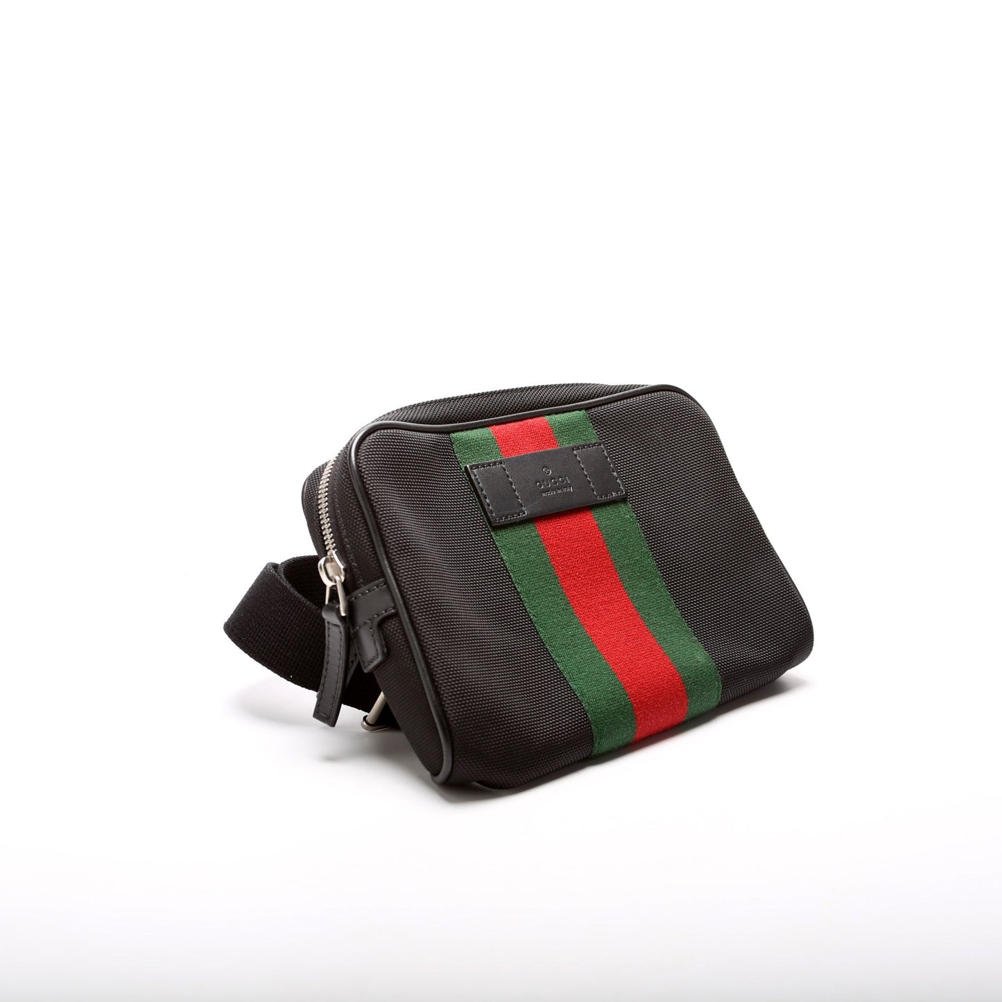 Gucci  Techno Canvas Web Slim Belt Bag