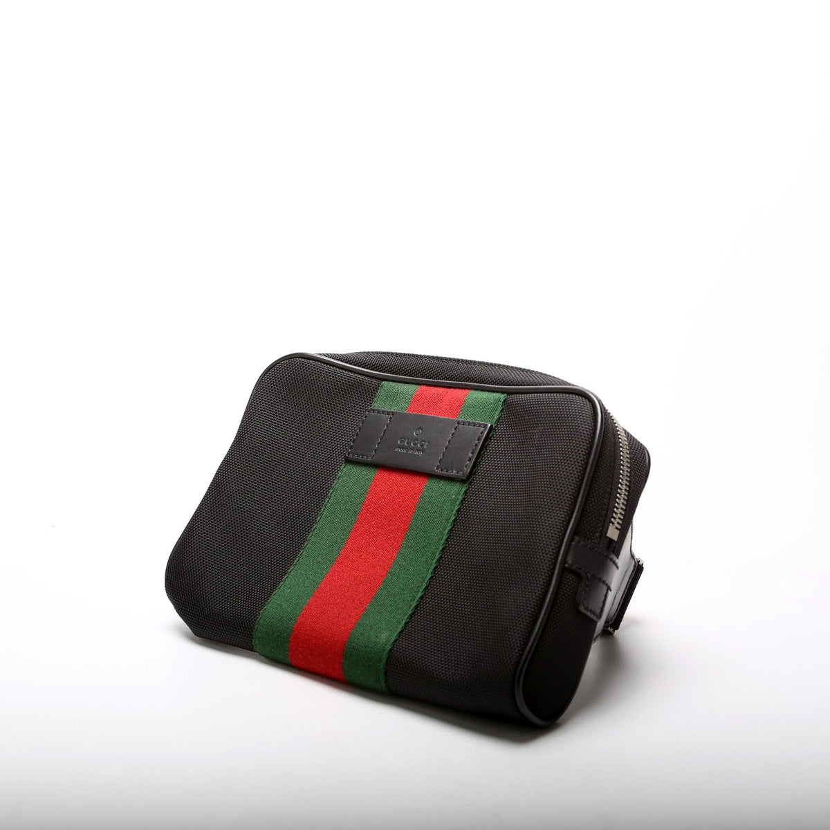 Techno Canvas Web Slim Belt Bag