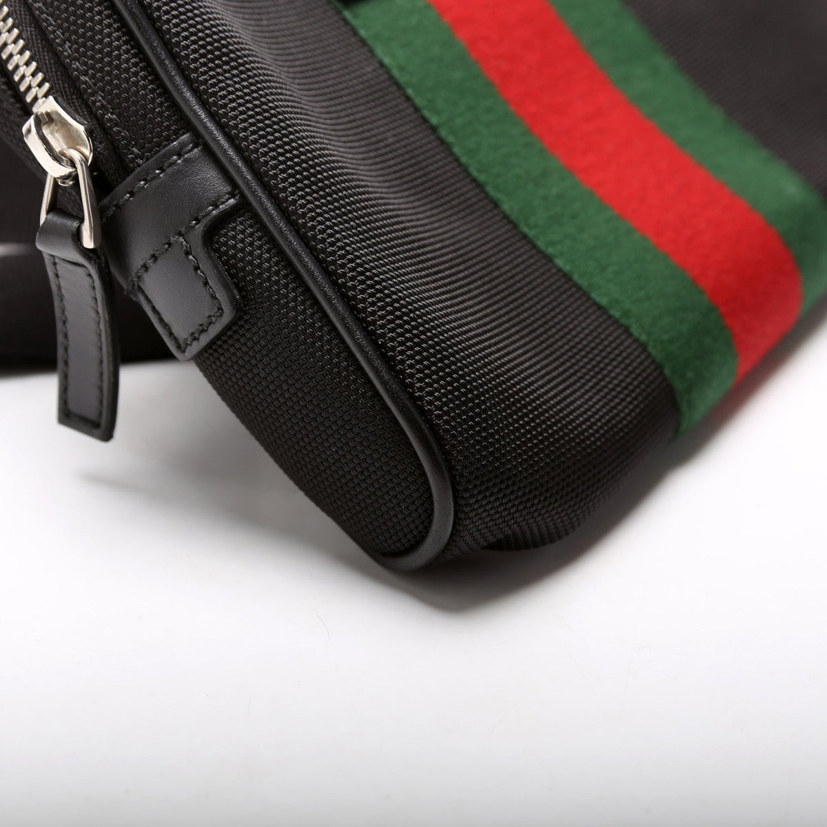 Techno Canvas Web Slim Belt Bag