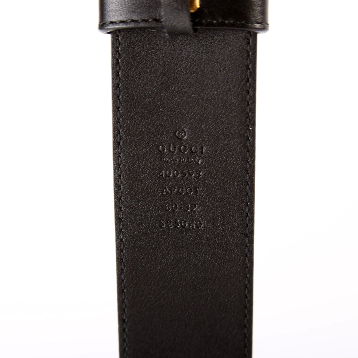 Marmont GG Leather Belt Size /