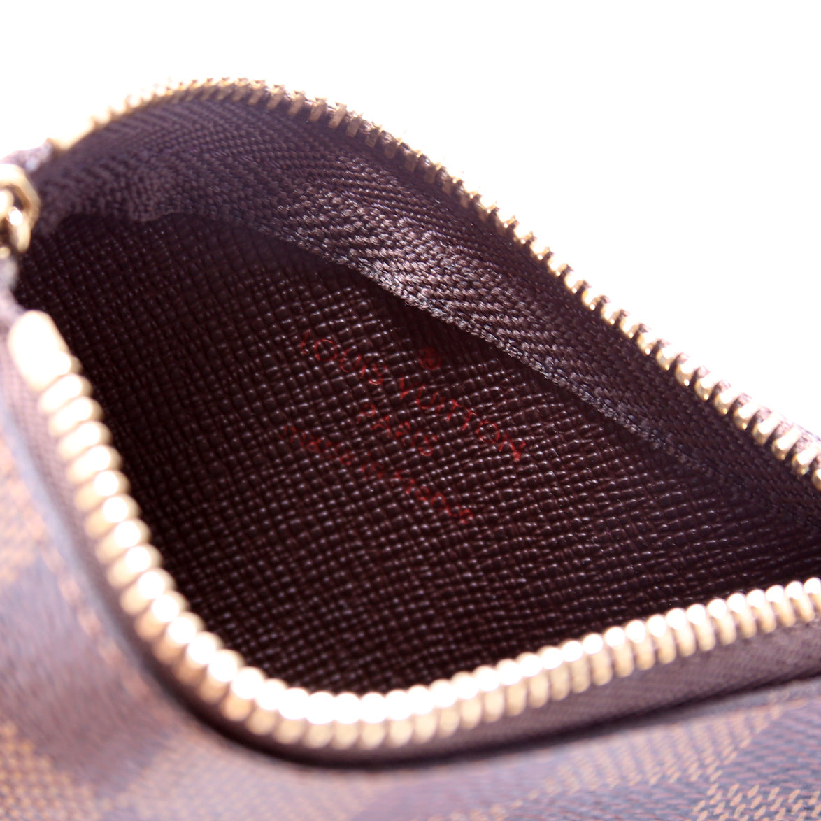 Pochette Cles Damier Ebene