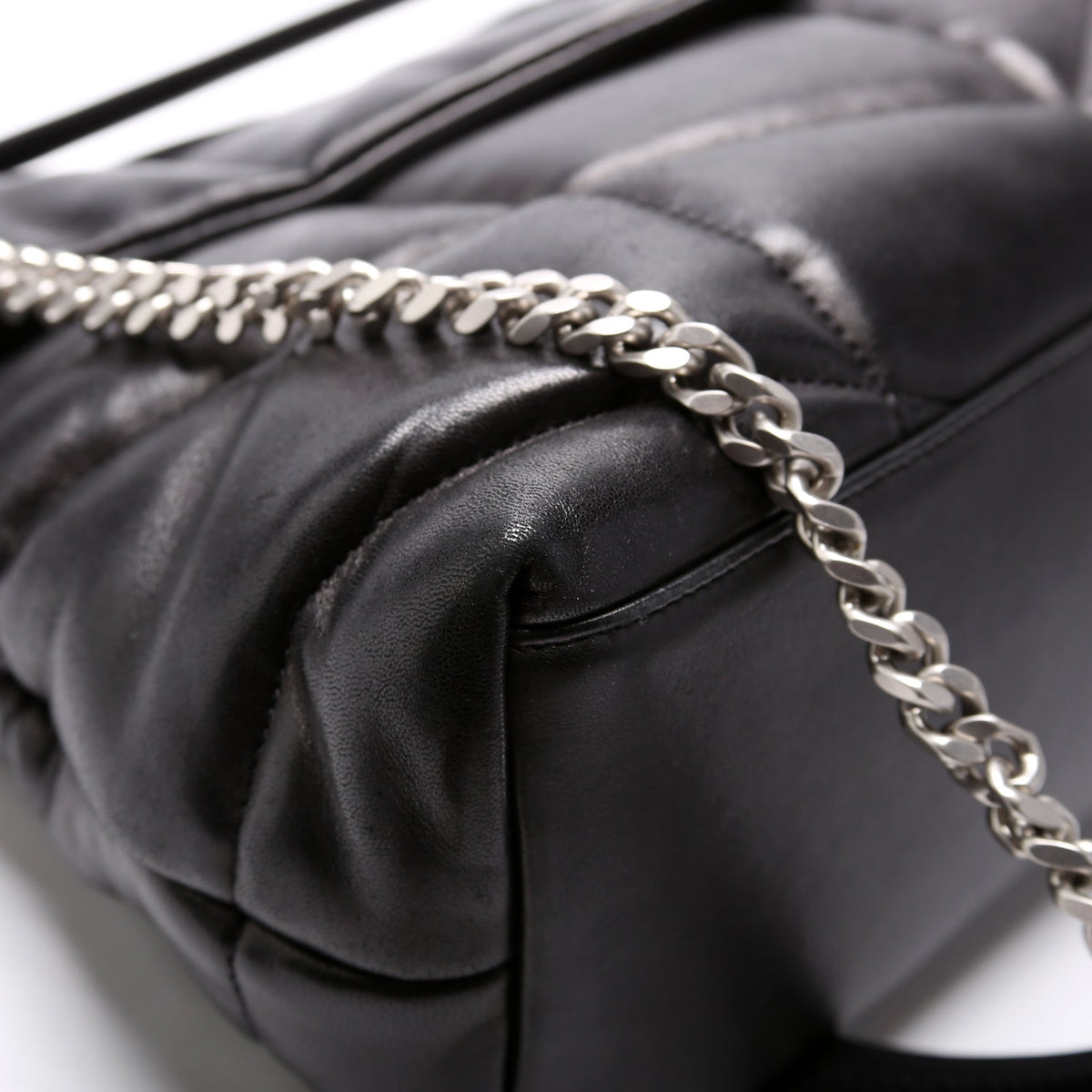 Puffer Quilted Medium Lambskin