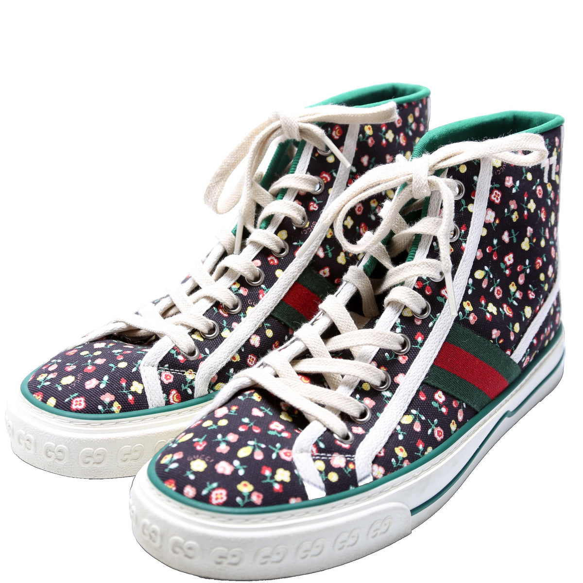 Tennis  High Top Floral Sneakers Size .