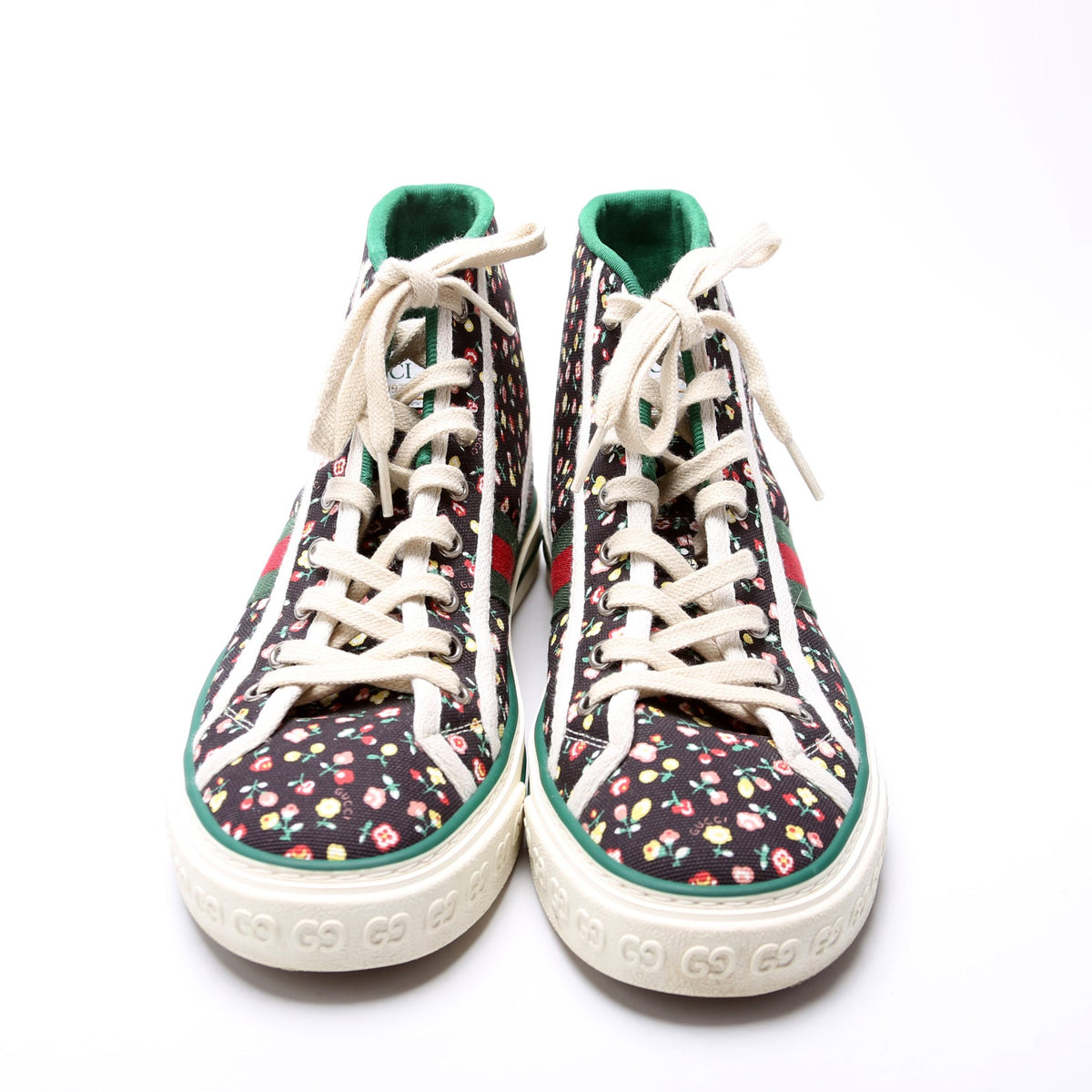 Tennis  High Top Floral Sneakers Size .
