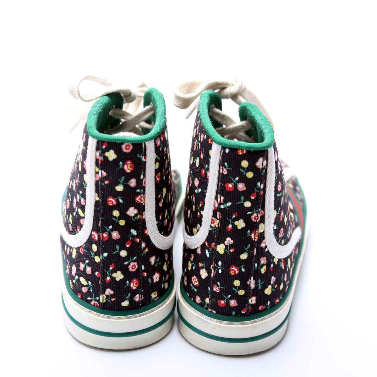 Tennis  High Top Floral Sneakers Size .