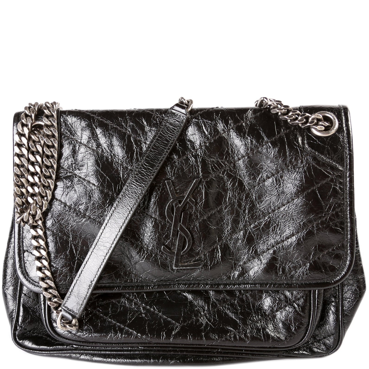 Niki Medium Crinkle Leather