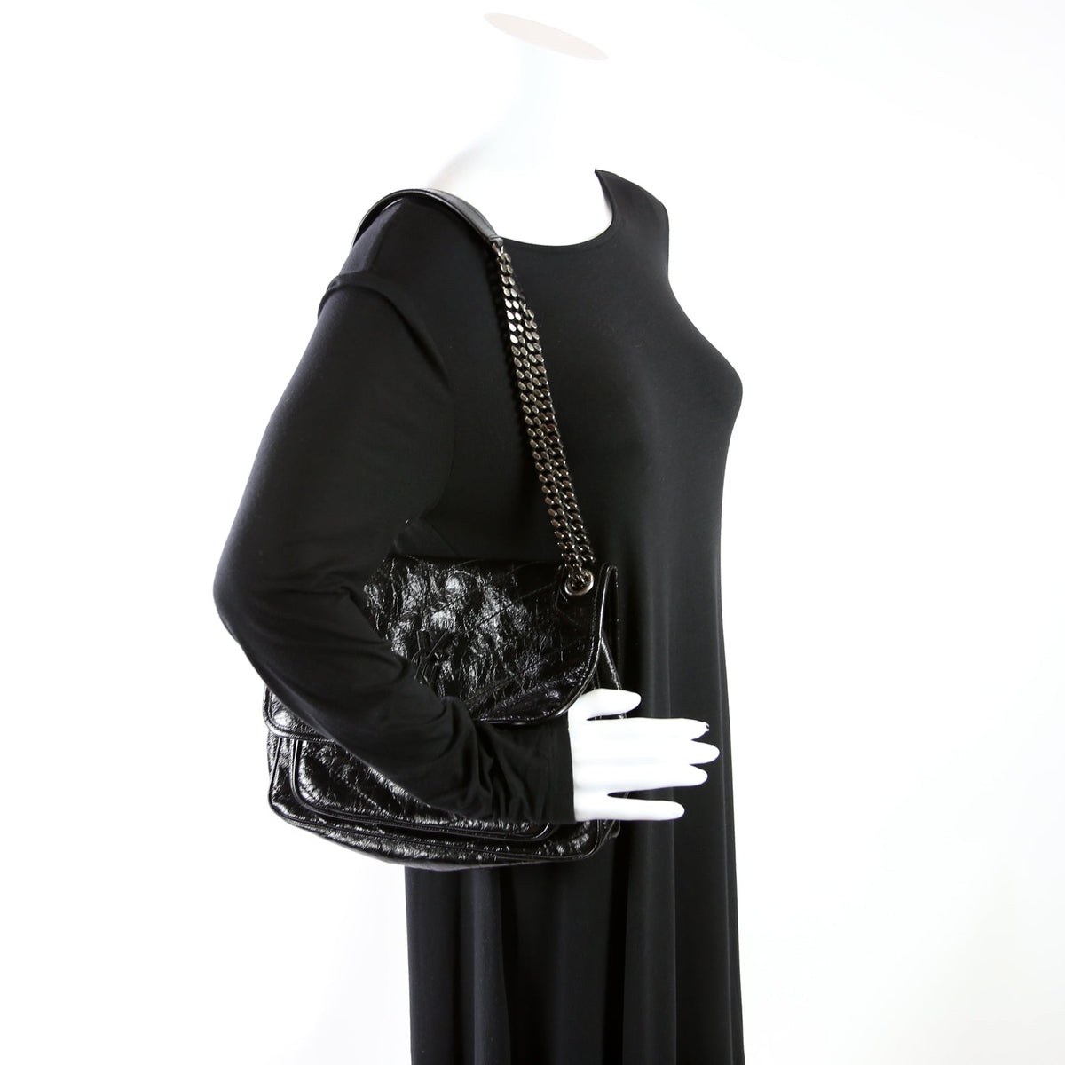 Niki Medium Crinkle Leather