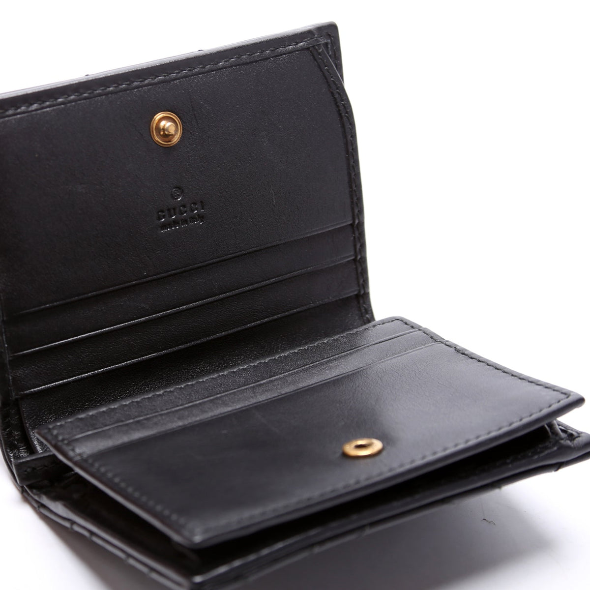 GG Marmont Cicada Stud Card Case