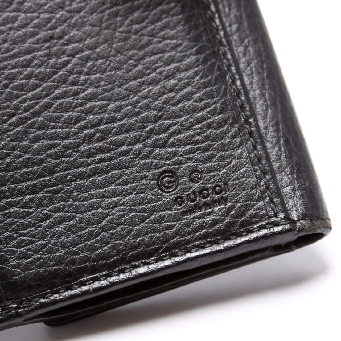 Interlocking GG Studded Wallet