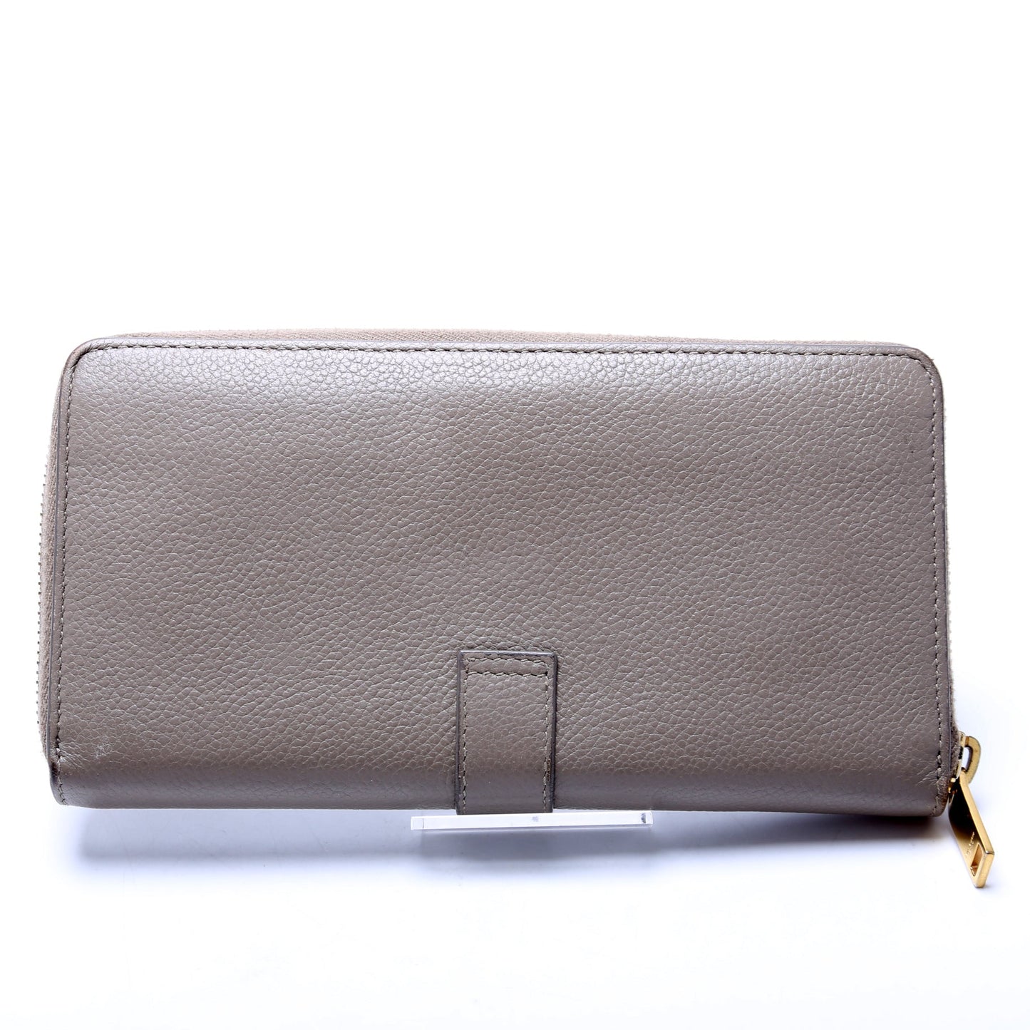 Monogram Zip Around Leather Wallet
