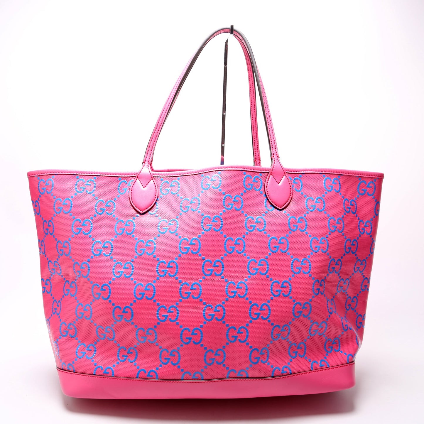 GG Embossed Tote W/Pouch Large