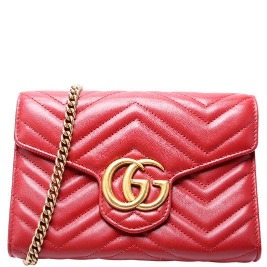 Gucci  Marmont Chain Wallet
