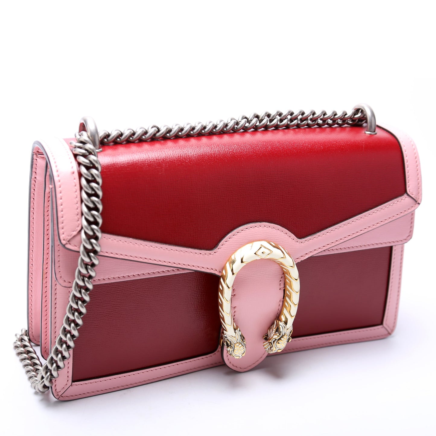 Gucci  Dionysus Enamel Leather Shoulder Small