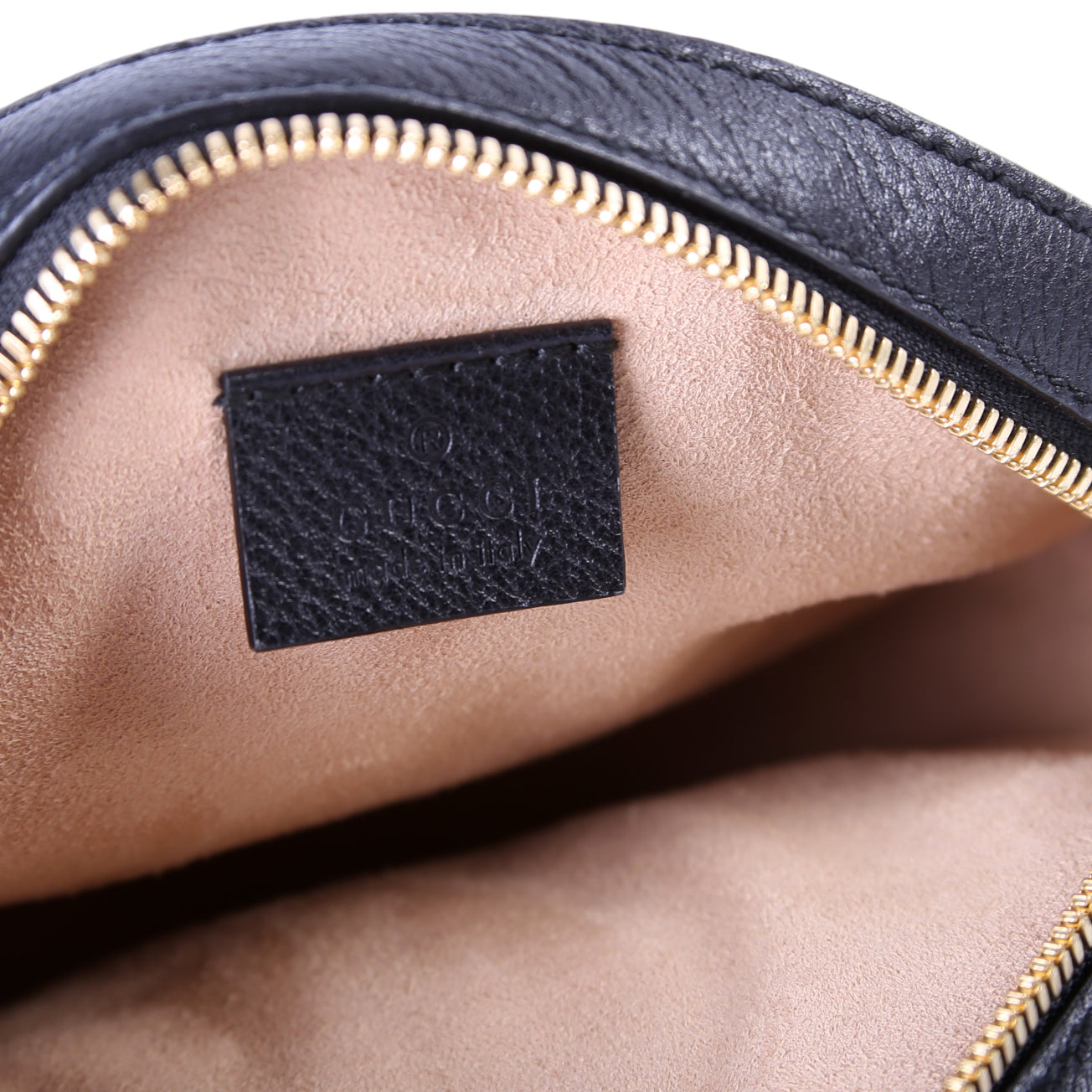 Ophidia Leather Round Small Crossbody